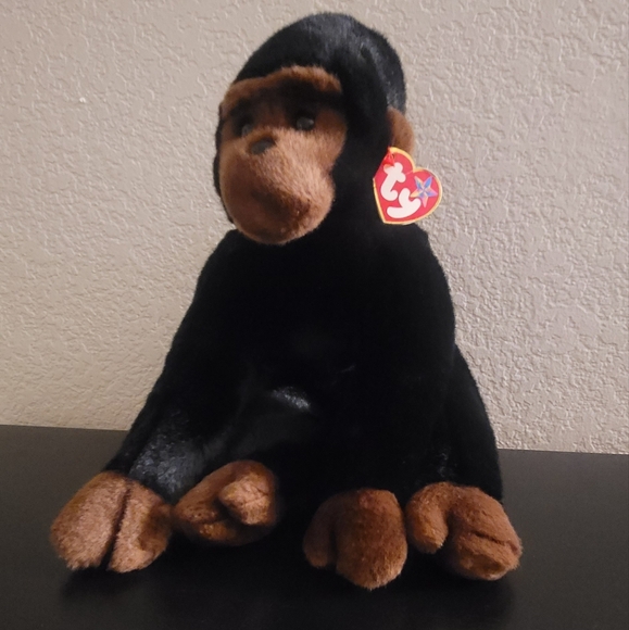 Beanie Babies Other - Large Gorilla "George" Beanie Baby